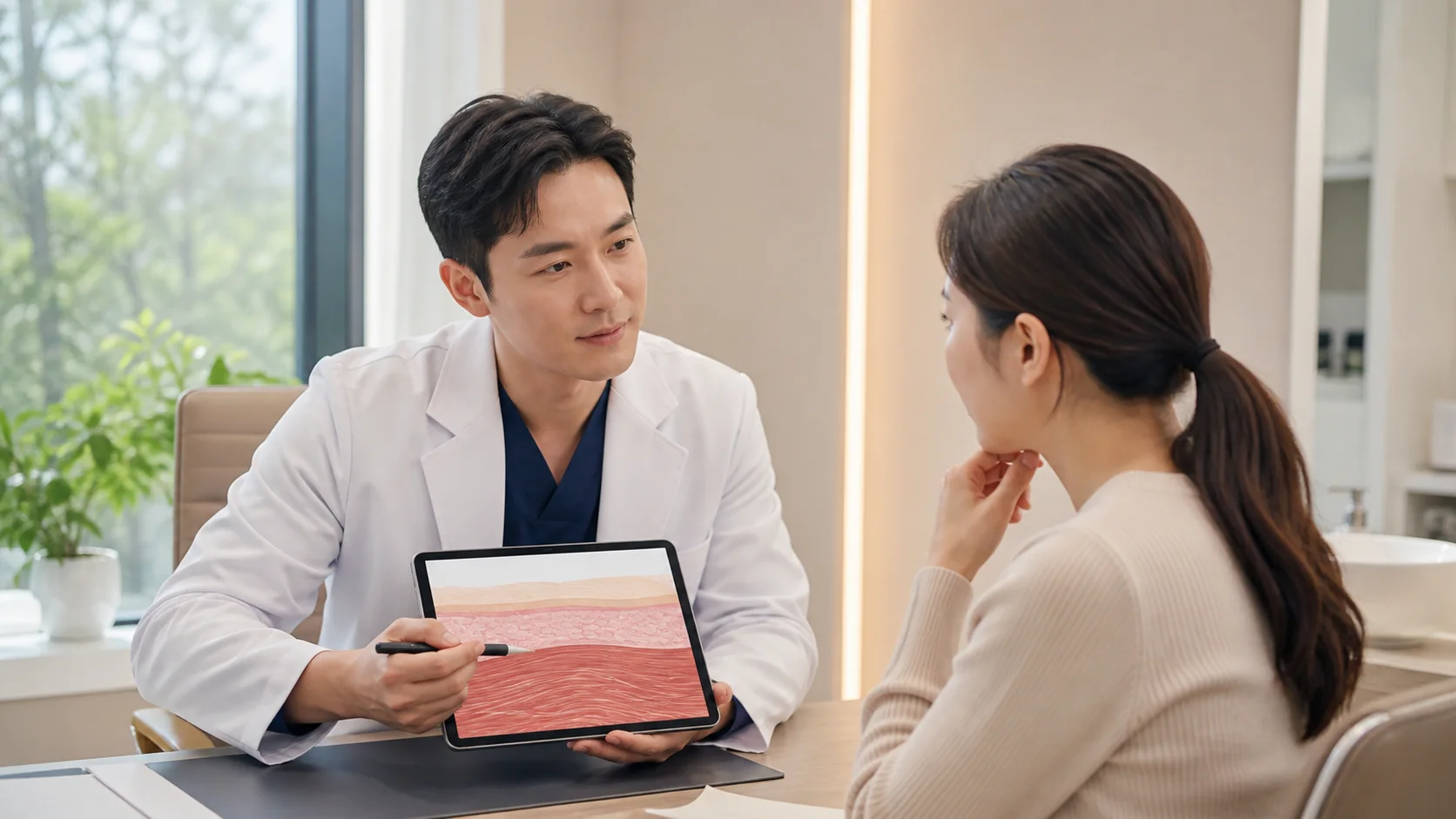 광천 스킨 보톡스, 근육 보톡스와 주입 층·목표가 다릅니다